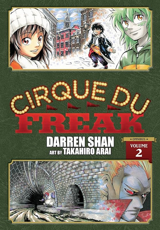 Cirque Du Freak: The Manga, Vol. 2: Omnibus Edition (Cirque du Freak: The Manga Omnibus Edition, 2) by Darren Shan