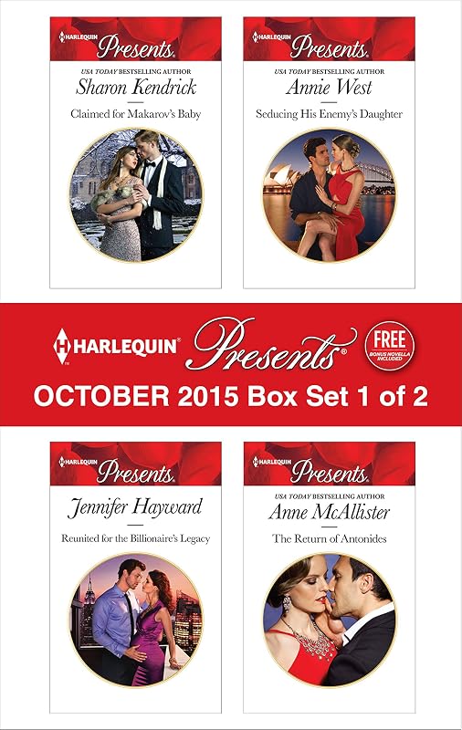 Harlequin Presents October 2015 - Box Set 1 of 2: A Spicy Billionaire Boss Romance by Sharon Kendrick