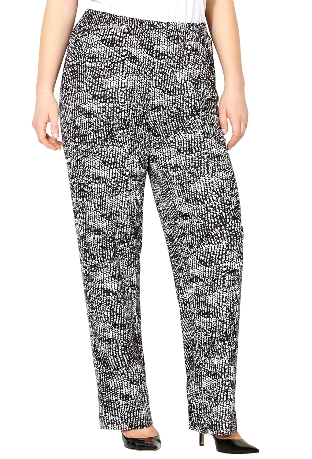 

Avenue Women's Pebble Print Pull-On Pant