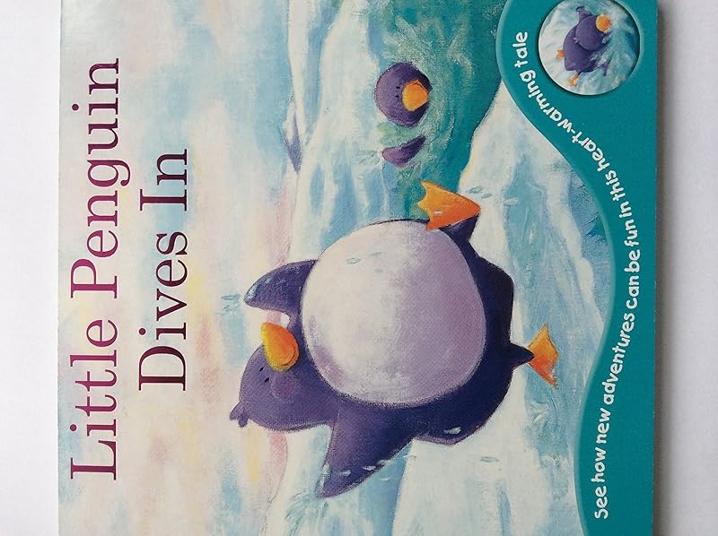 Little Penguin Dives in (Flockboard) by Rachel Elliot