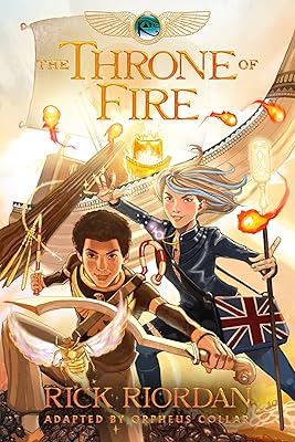 The Kane Chronicles, Book Two: The Throne of Fire: The Graphic Novel