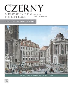 Czerny 24 Easy Studies for the Left Hand, Op. 718: Left Hand Alone (Alfred Masterwork Edition)