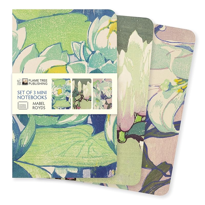 NGS: Mabel Royds Set of 3 Mini Notebooks (Mini Notebook Collections) by Flame Tree Studio
