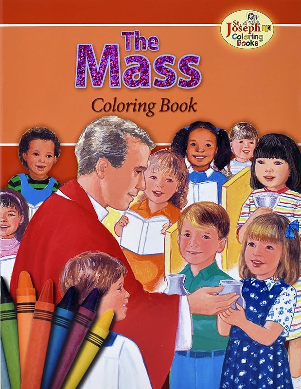 Coloring Book about the Mass by Emma C MC Kean