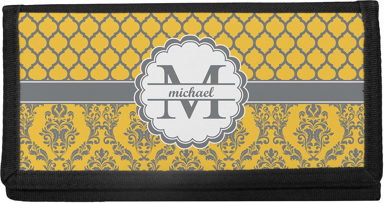 

Damask & Moroccan Personalized Checkbook Cover