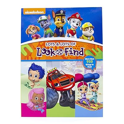 Nickelodeon PAW Patrol, Bubble Guppies, Blaze, and More! Lots & Lots of Look and Find - PI Kids