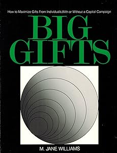 Big Gifts: How to Maximize Gifts from Individuals, With or Without a Capital Campaign by M. Jane Williams