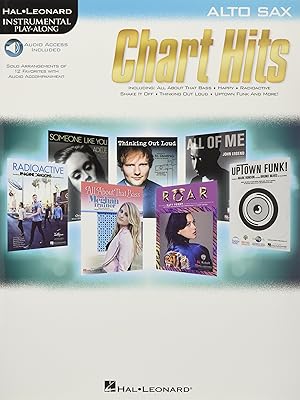 Chart Hits: Alto Sax (Hal Leonard Instrumental Play-along)