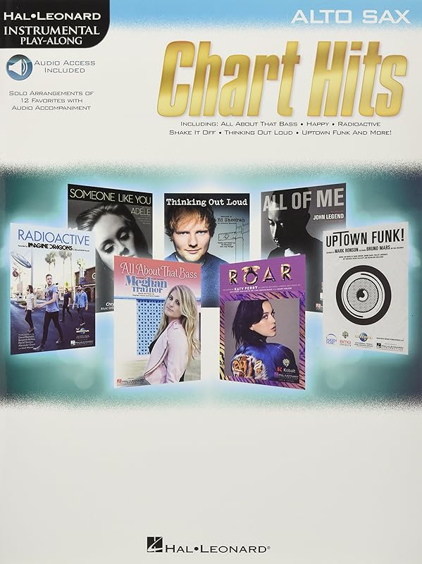 Chart Hits: Alto Sax (Hal Leonard Instrumental Play-along) by Hal Leonard Corp