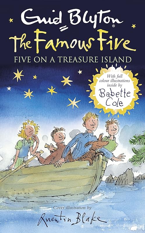 Five on a Treasure Island: Book 1 Full colour illustrated edition (Famous Five) by Enid Blyton