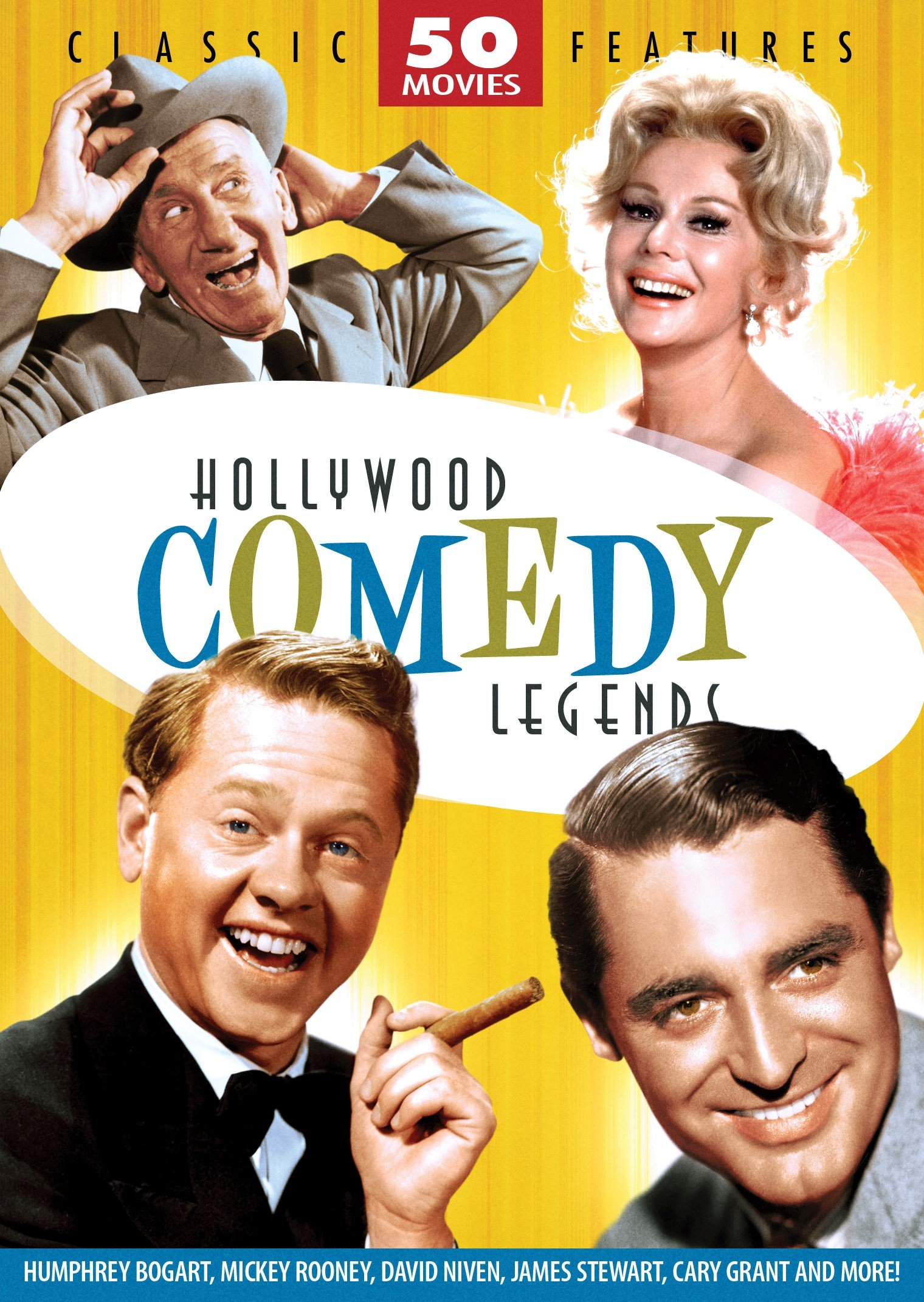 hollywood comedy legends 50 movie pack humphrey bogart ava