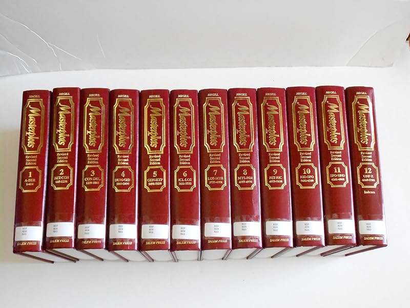 Masterplots: 1,801 Plot Stories and Critical Evaluations of the World's Finest Literature (12 Volume Set) by Frank N Magill