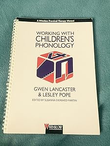 Working with Children's Phonology (Working With... Series) by Gwen Lancaster