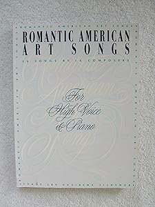 Romantic American Art Songs: High Voice