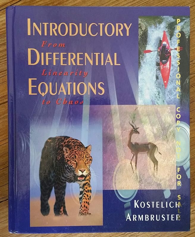 Introductory Differential Equations by Eric J. Kostelich