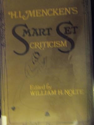 H. L. Mencken's Smart set criticism