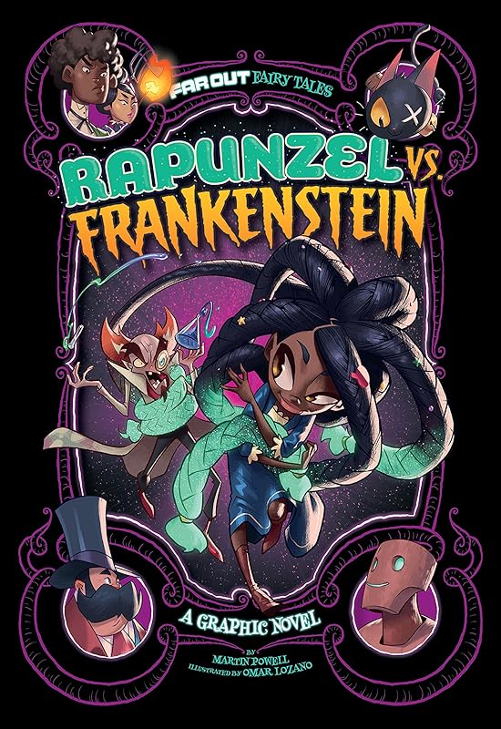Rapunzel vs. Frankenstein (Far Out Fairy Tales) by Martin Powell