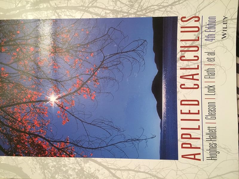 Applied Calculus by Deborah Hughes-Hallett