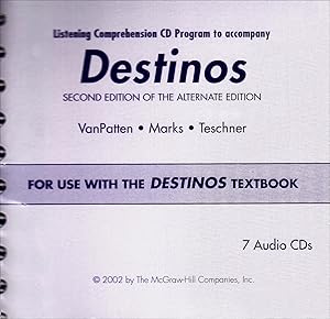 Destinos Listening Comprehension CD Program: For Use with the Destinos Textbook (Spanish Edition) by VanPatten