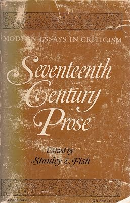 Seventeenth-century prose;: Modern essays in criticism (A Galaxy book, GB 348)