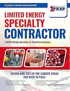 Florida Limited Energy Specialty Contractor: 2019 Study Review & Practice Exams
