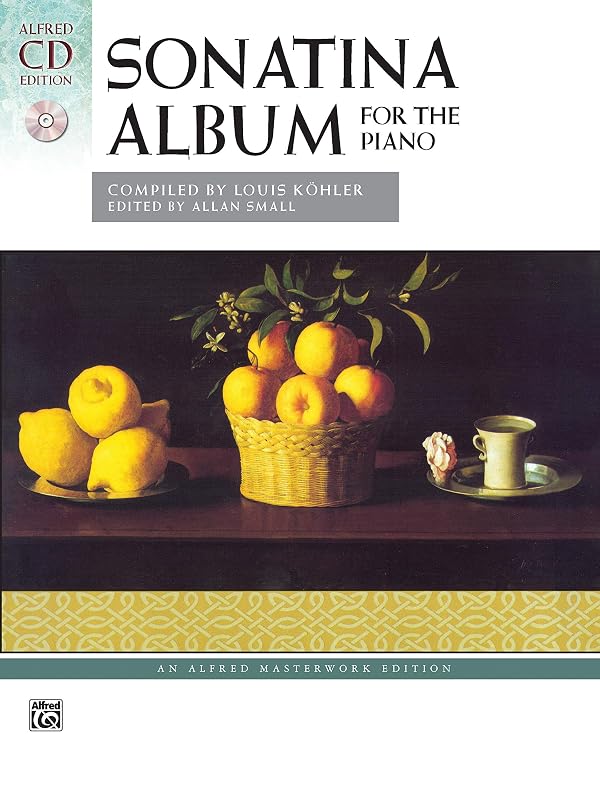 Sonatina Album: Comb Bound Book & 2 CDs (Alfred Masterwork CD Edition) by Louis Kohler