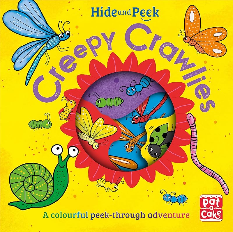 Creepy Crawlies (Hide and Peek) by Pat-a-Cake