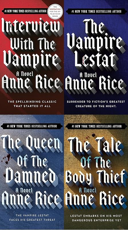 The Complete Vampire Chronicles Boxed Set (Interview with the Vampire, The Vampire Lestat, The Queen of the Damned, The Tale of the Body Thief) by Anne Rice