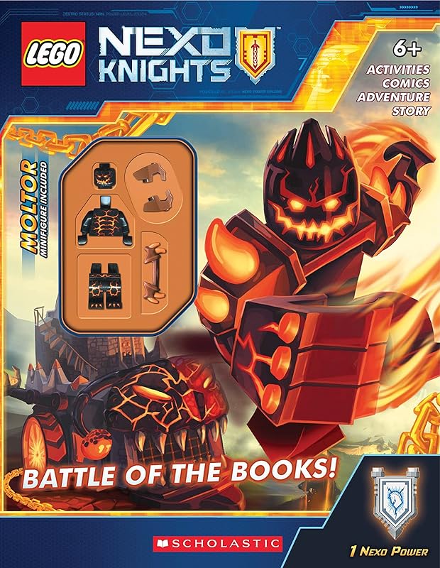 Battle of the Books! (LEGO NEXO KNIGHTS: Activity Book) by Scholastic
