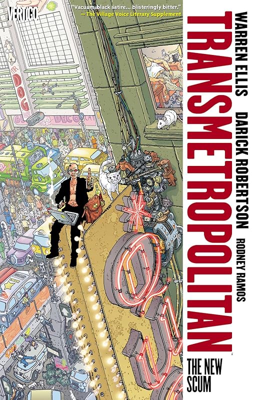 Transmetropolitan Vol. 4: The New Scum by Warren Ellis