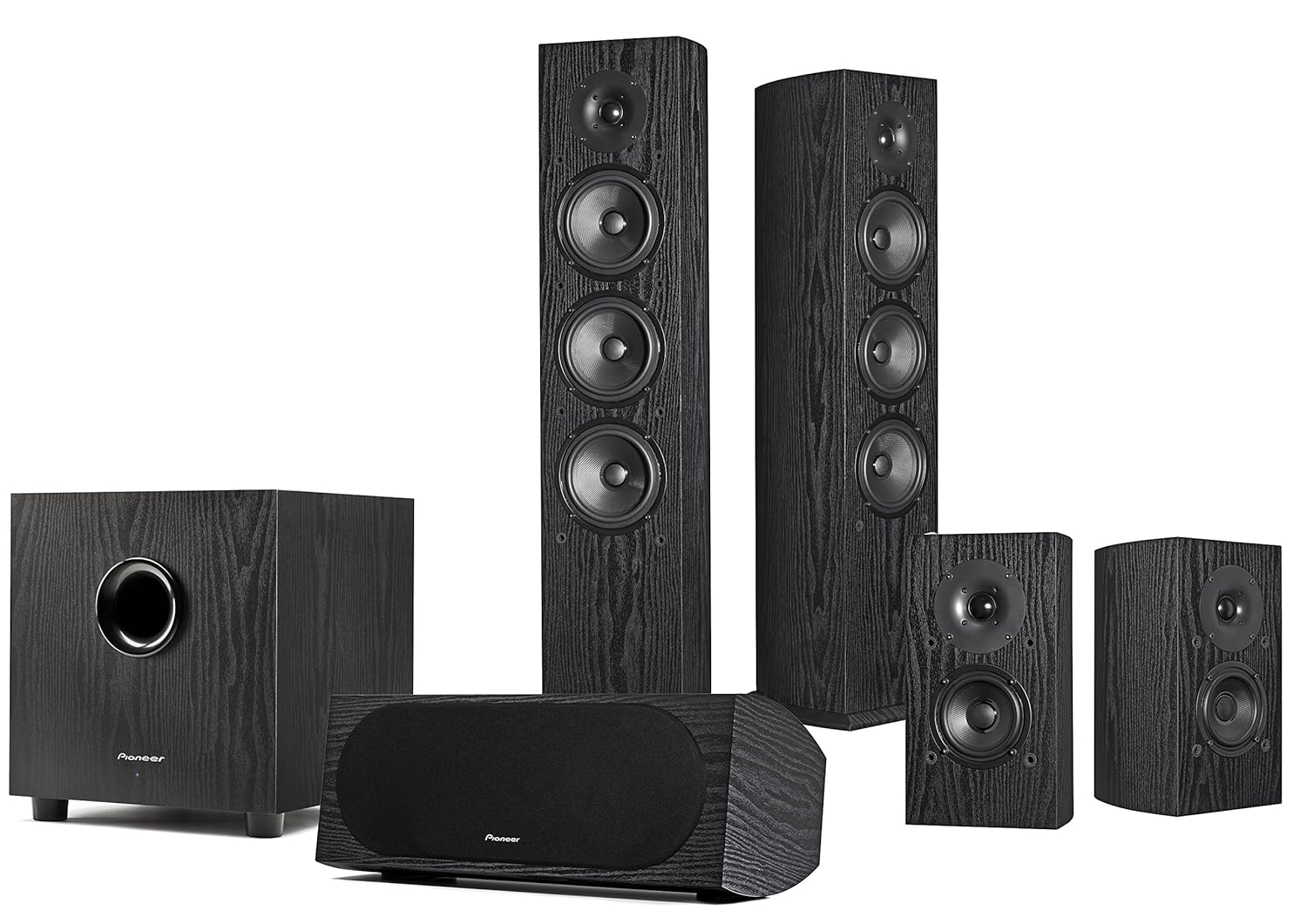 

Pioneer SP-PK52FS Andrew Jones 5.1 Home Theater Speaker Package