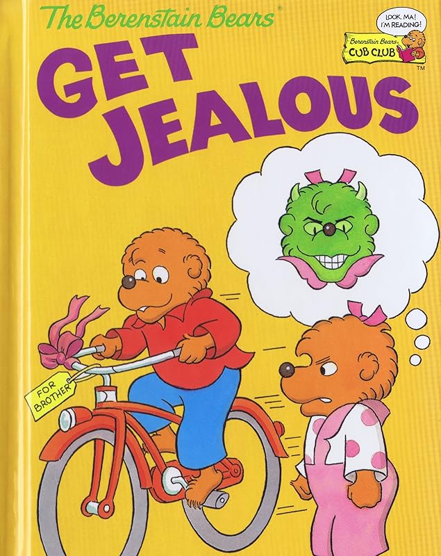 The Berenstain Bears Get Jealous (Berenstain Bears Cub Club) by Stan Berenstain