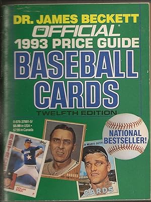 Baseball Cards: Official 1993 Price Guide