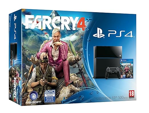 PlayStation 4 - Consola, Color Negro + Far Cry 4