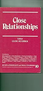 Close Relationships: A Sourcebook (The Review of Personality and Social Psychology) by Clyde A. Hendrick
