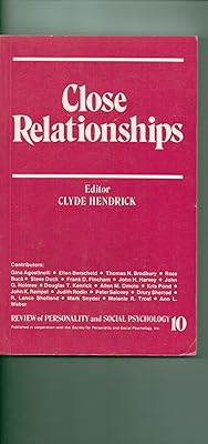 Close Relationships: A Sourcebook (The Review of Personality and Social Psychology)