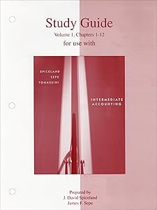 Study Guide Volume 1 to accompany Intermediate Accounting