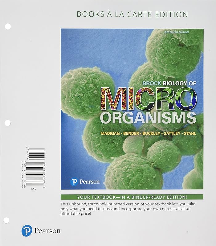 Brock Biology of Microorganisms, Books a la Carte Plus Mastering Microbiology with Pearson eText -- Access Card Package (15th Edition) by Michael T. Madigan
