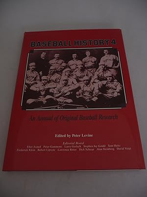 Baseball History 4: An Annual of Original Baseball Research
