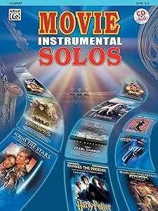Movie Instrumental Solos: Clarinet, Book & CD