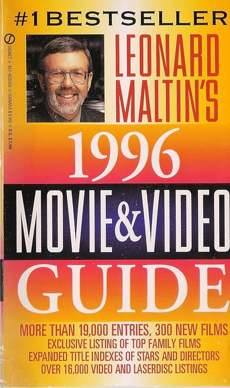 Leonard Maltin's Movie and Video Guide 1996 by Leonard Maltin