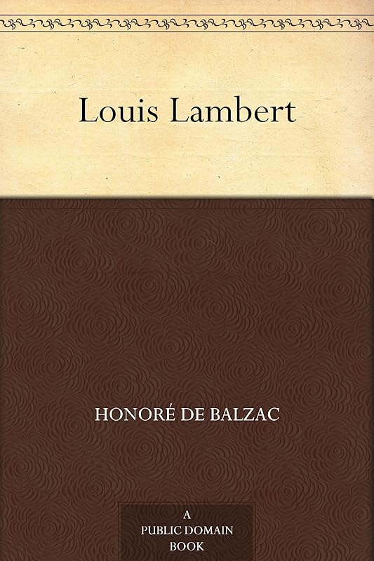 Louis Lambert by Honoré de Balzac
