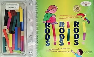 Rods, Rods, Rods: The Most Fun One or More Kids and 37 Counting Rods Will Ever Have/Book and 37 Counting Rods by Planet Dexter