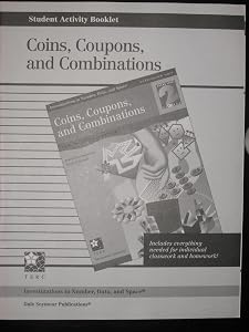 INVESTIGATIONS GR 2 STUDENT ACTIVITY BOOKLET: COINS, COUPONS, AND COMBINATIONS by Karen Economopoulos