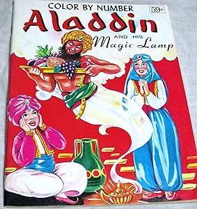 Aladdin and His Magic Lamp Color By Number Book