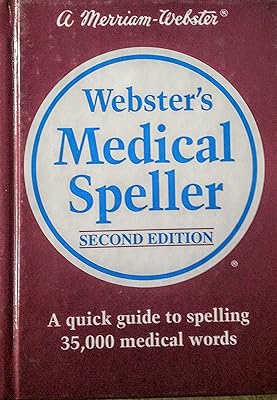 Webster's Medical Speller, Second Edition
