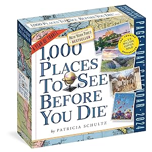 1,000 Places to See Before You Die Page-A-Day Calendar 2024: A Year of Travel