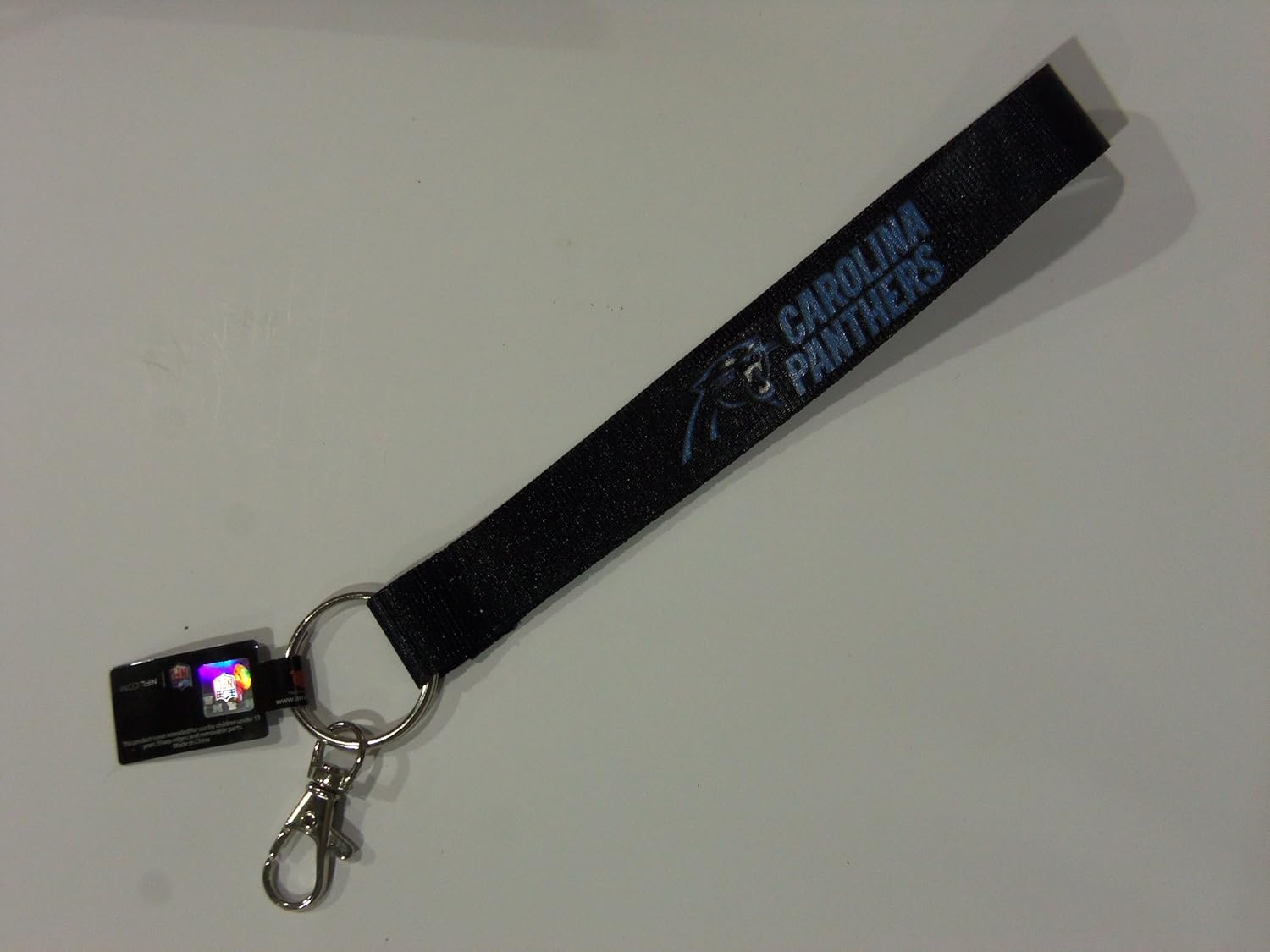 

NFL Carolina Panthers Wristlet Keychain Lanyard