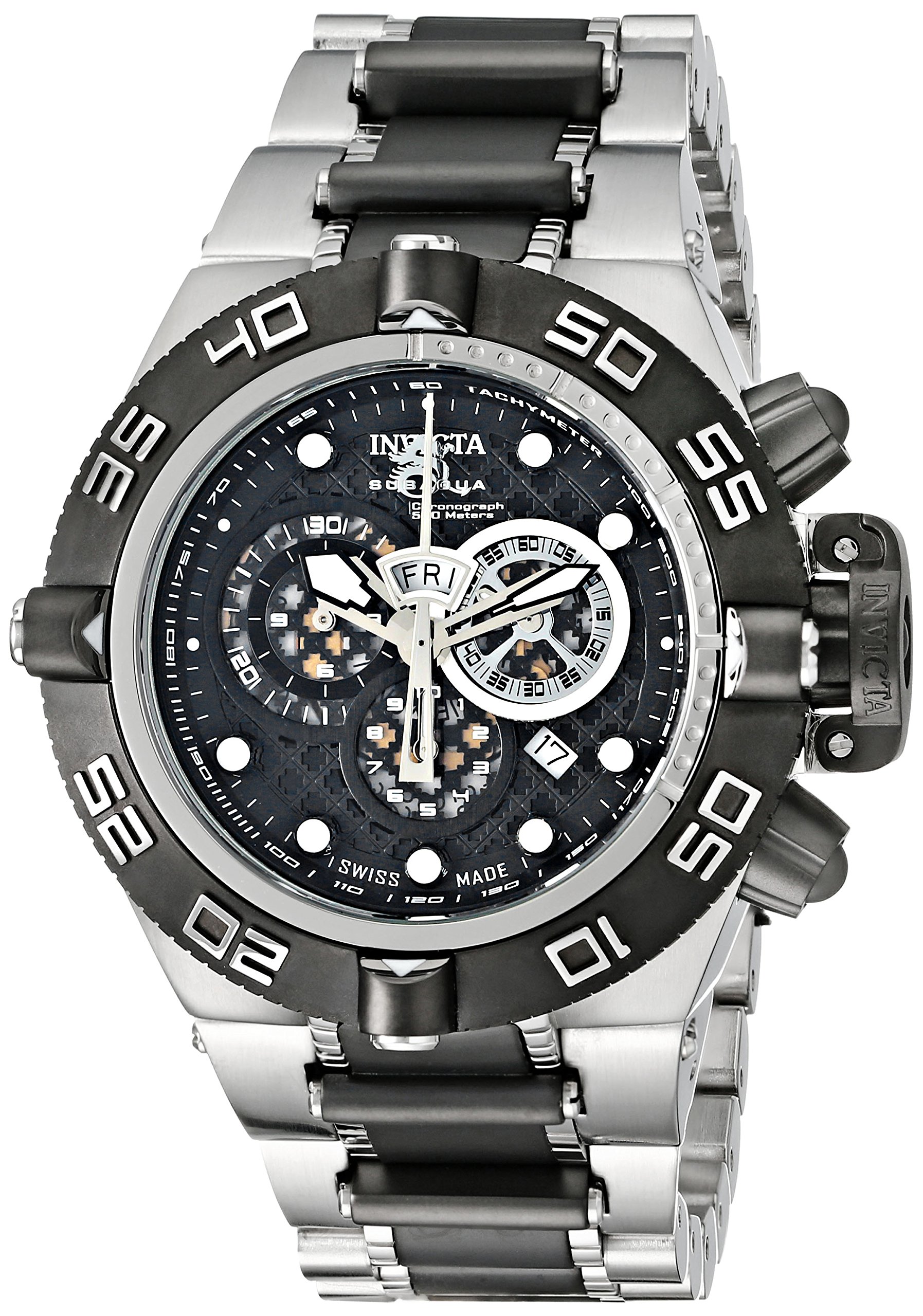 invicta mens 6551 subaqua noma iv chronograph stainless steel