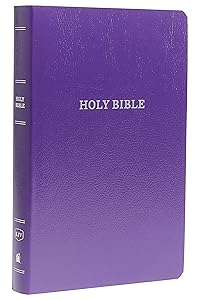 KJV, Gift and Award Bible, Leather-Look, Purple, Red Letter, Comfort Print: Holy Bible, King James Version